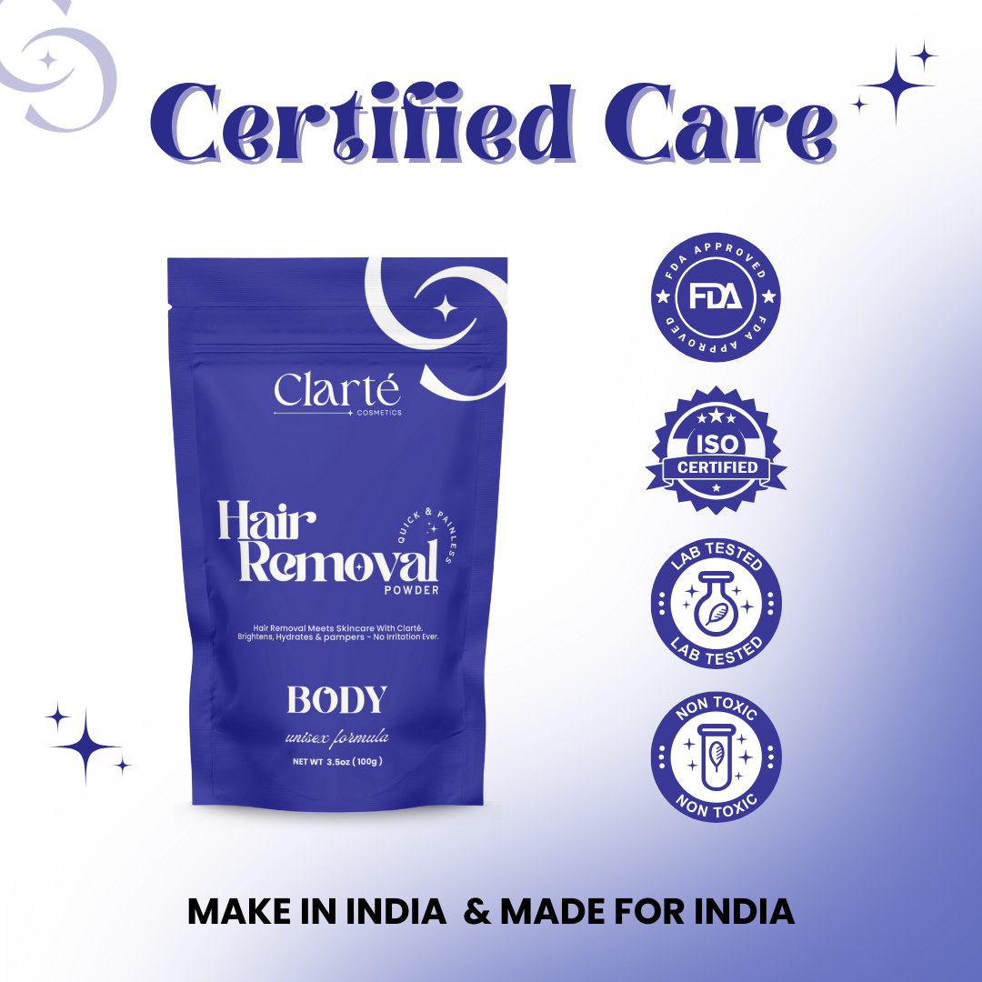Clarte Body Wax Powder — 100g