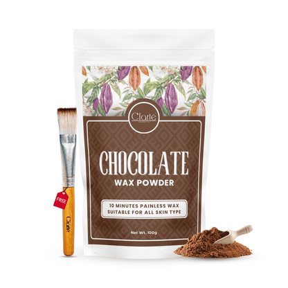 Chocolate Body Wax Powder - Instant Waxing