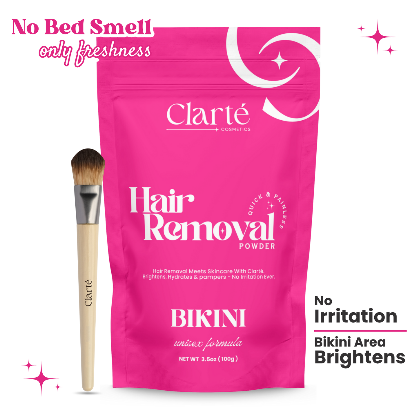 Clarte Bikini Wax Powder — 100g