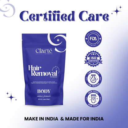 Clarte Body Wax Powder — 100g
