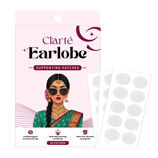 Clarte Earlobe Supporting Patches — 60 Patches