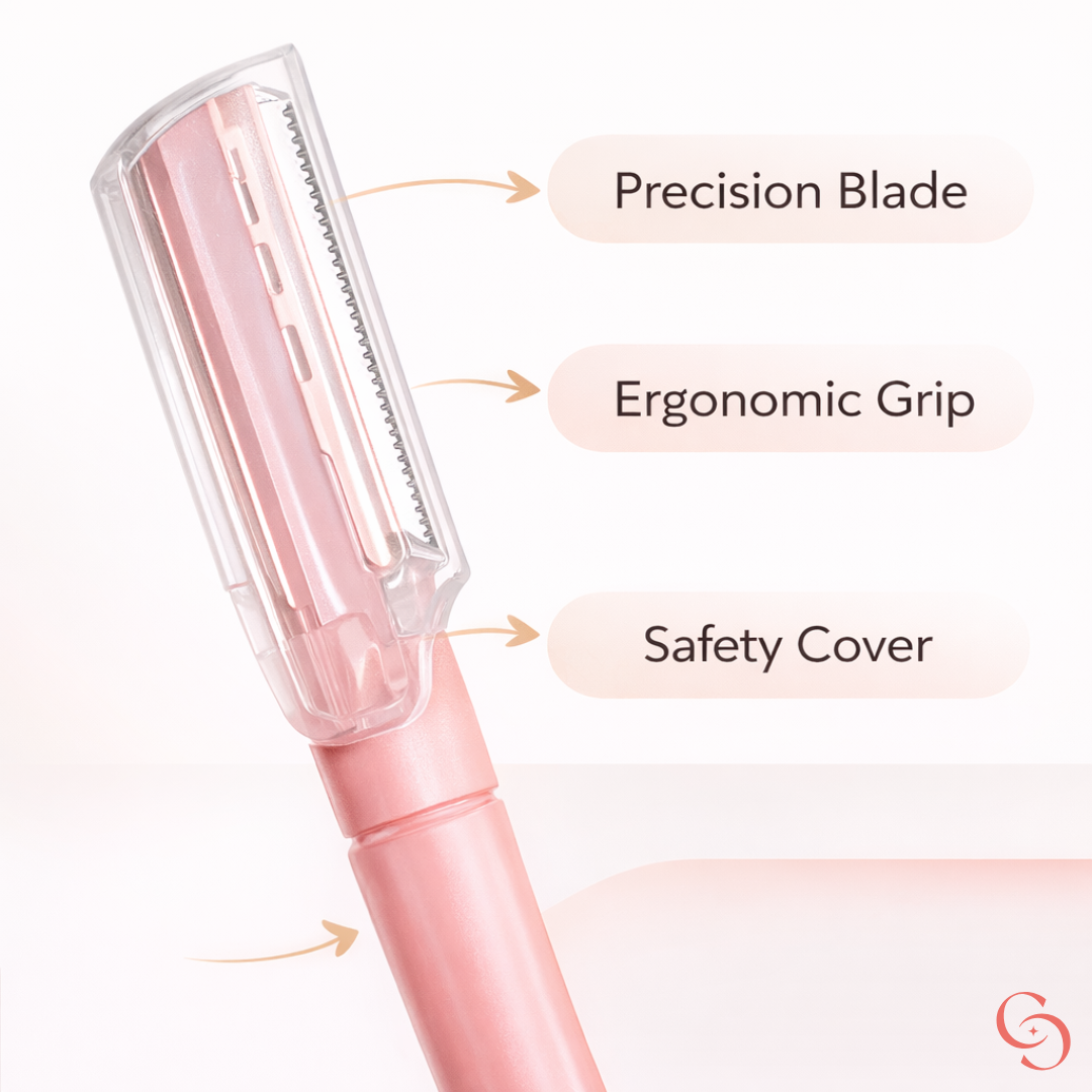 Clarte Face Razor For Women - Pack of 3