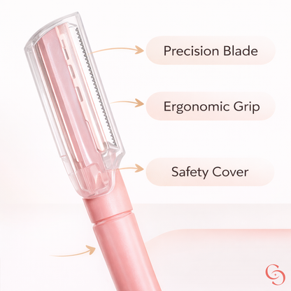 Clarte Face Razor For Women - Pack of 3