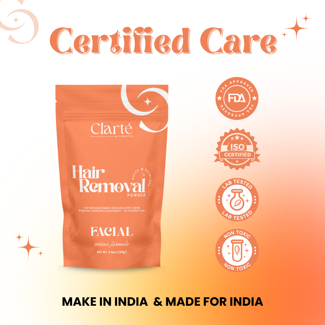 Clarte Facial Wax Powder — 100g